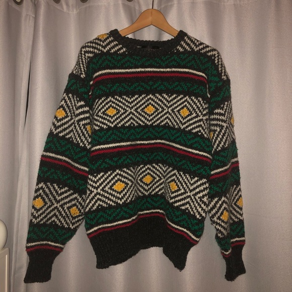 mens retro sweaters